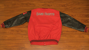 Qasr Fariyd Red Varsity Jacket