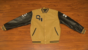 Qasr Fariyd Yellow Varsity Jacket