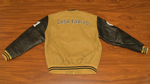 Qasr Fariyd Yellow Varsity Jacket